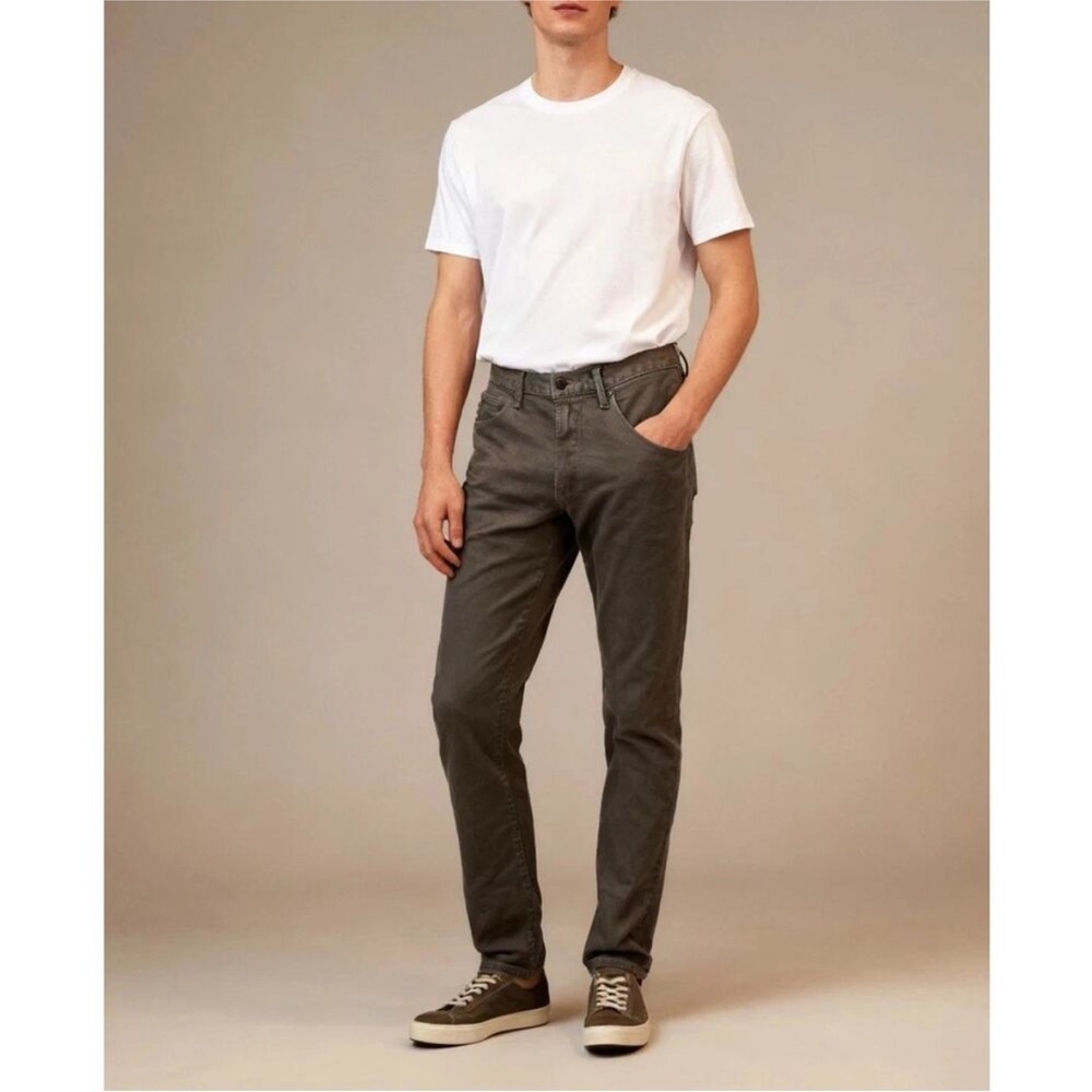 Todd Snyder Dark Olive Green Slim Fit Denim Pants 30x32 EUC